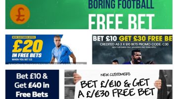 16 top Free Bets Offers for 2023